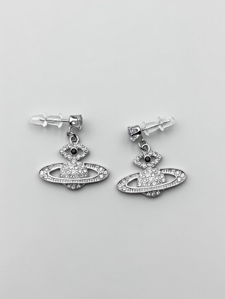 Boucles d’oreilles unisexe éthiques en acier inoxydable et perles argent 925 – Vintage, waterproof & fabriquées en France (Paire)
