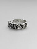 Bague Vintage Martelée en Argent 925 – Fait Main, Unisexe & Authentique