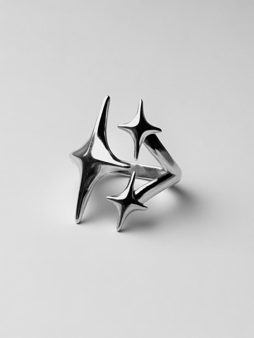 Bague trois étoiles