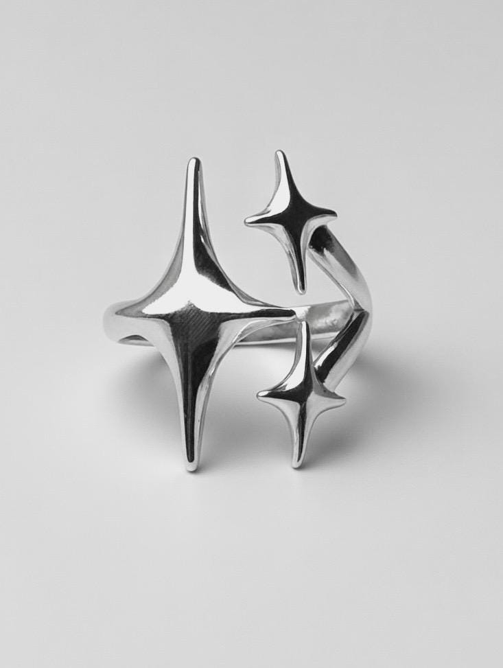 Bague trois étoiles